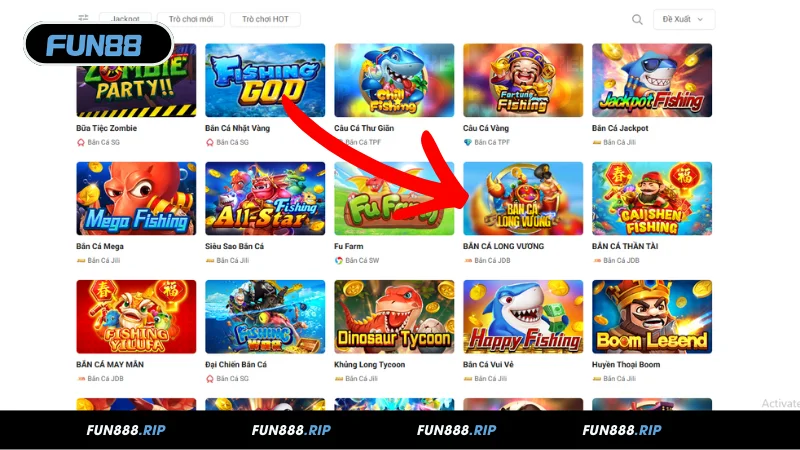 Đôi nét về game Bắn Cá Long Vương tại FUN88