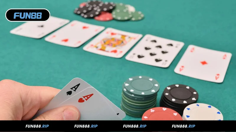 Quy định cược Poker FUN88 cho Newbie