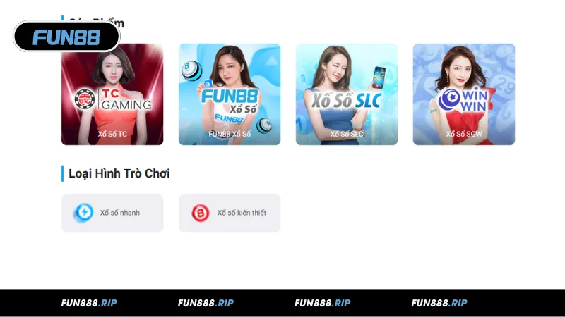 Tổng quan sảnh lô đề FUN88