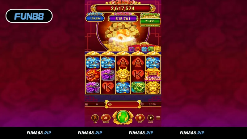 Tổng quan về game Nổ Hũ Long Châu tại FUN88