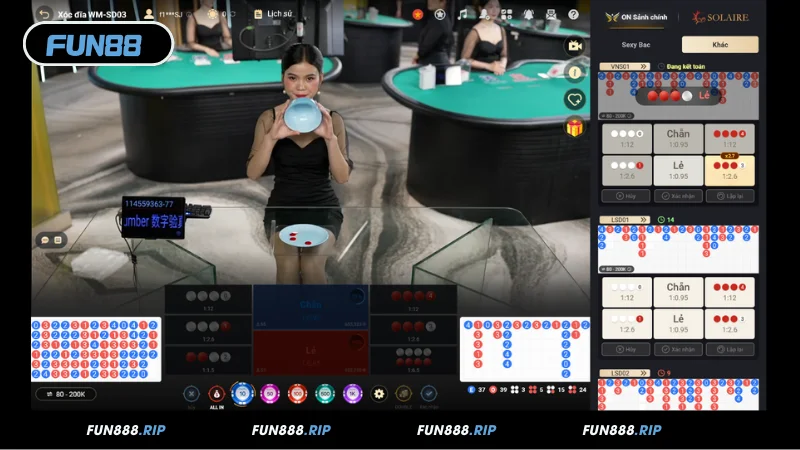 Tổng quan về Live Xóc Đĩa FUN88